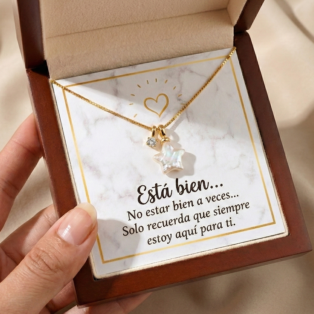 Collar Estrella Guía – Está bien…  No estar bien a veces…