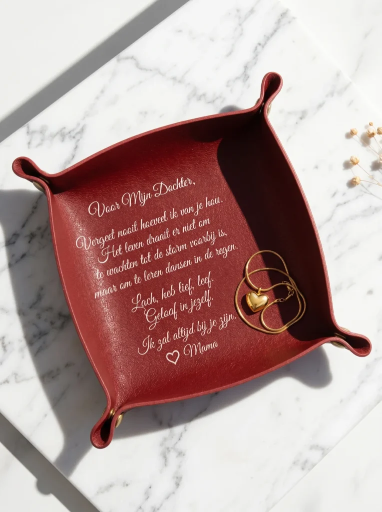 Leather Organizer Tray