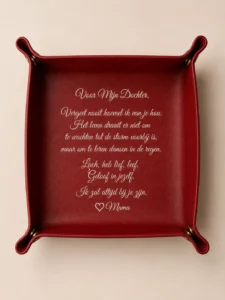 Leather Organizer Tray