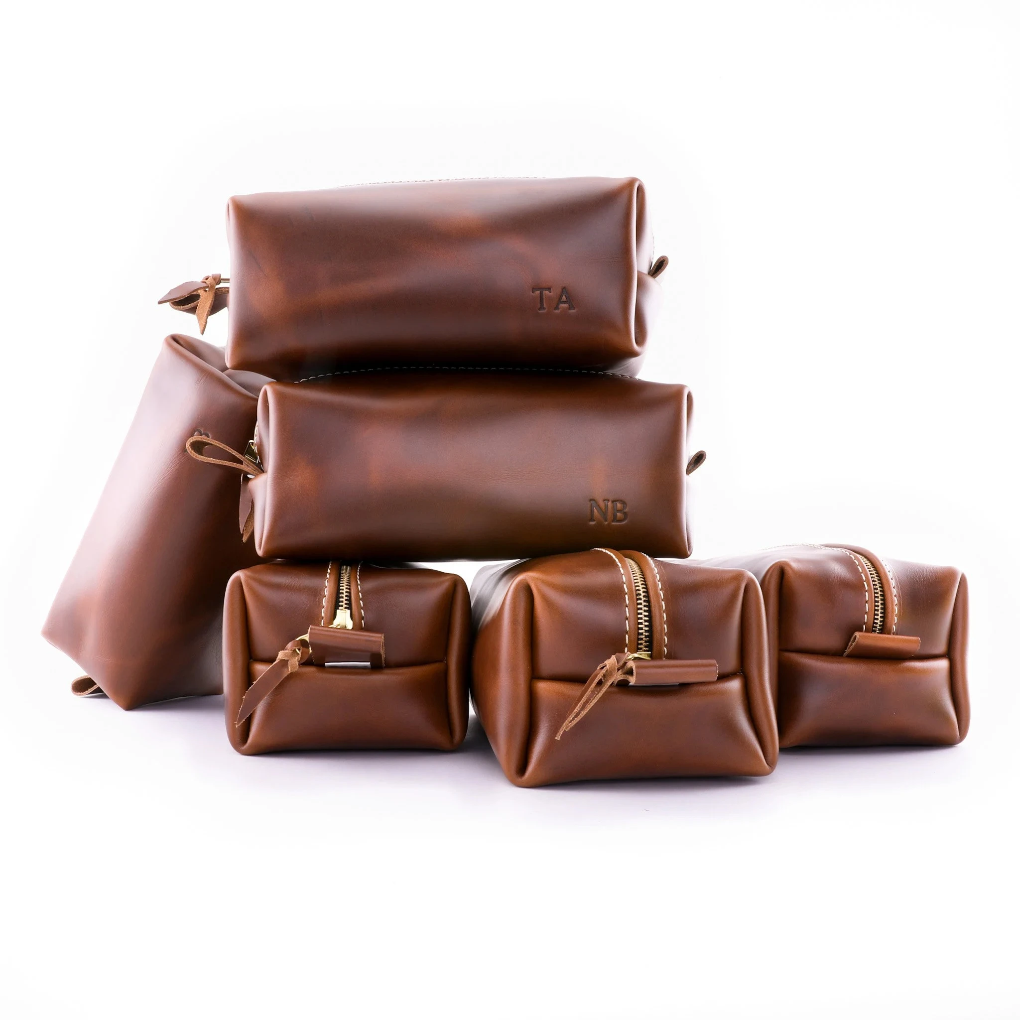 Personalized Leather Travel Bag - Image 6