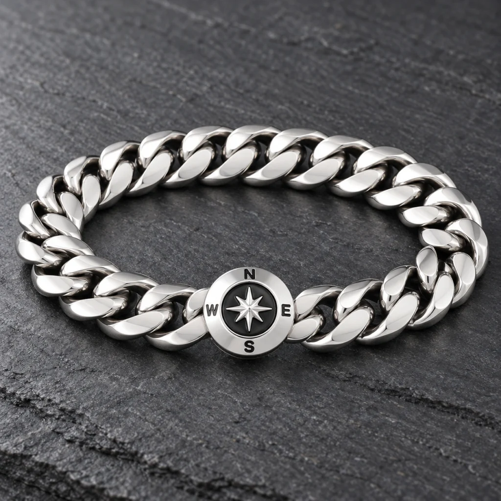 Brede schakelarmband