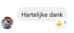 Hartelijke dank