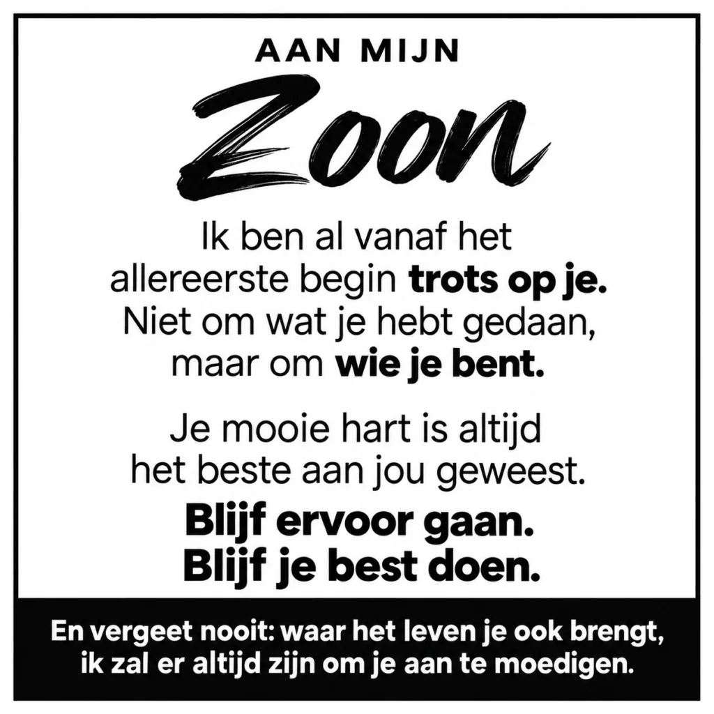 Trots op jou